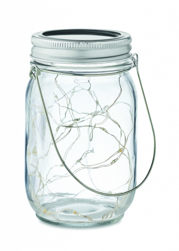 Logotrade promotional merchandise photo of: Solar mason jar outdoor lamp
