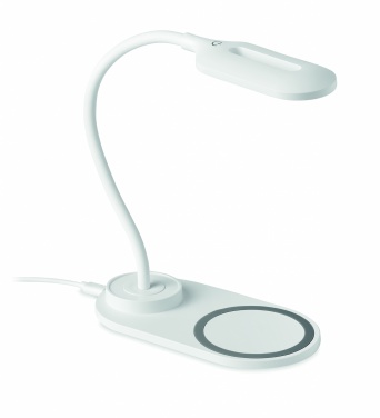Logotrade promotional product image of: Desktop light and charger 10W