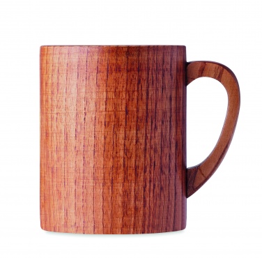 Logotrade promotional merchandise photo of: Oak wooden mug 280 ml