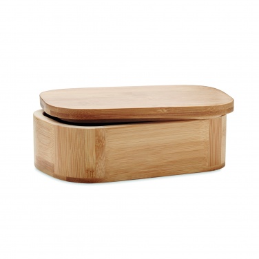 Logo trade promotional items image of: Bamboo lunch box 650ml LADEN