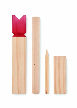 Logotrade corporate gift image of: Pinewood outdoor throwing game