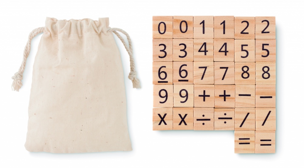 Logotrade promotional items photo of: Wood educational counting game