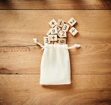 Logo trade promotional giveaways image of: Wood educational counting game