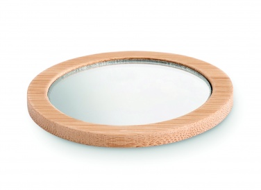 Logotrade promotional gifts photo of: Bamboo make-up mirror