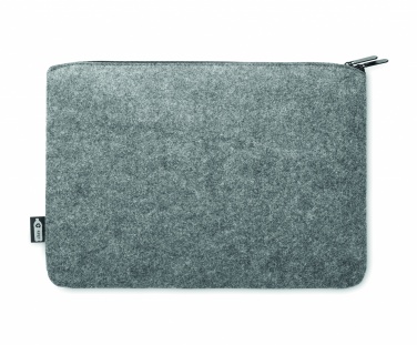Logotrade promotional product picture of: RPET felt zipped laptop bag