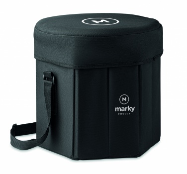 Logo trade promotional merchandise photo of: Foldable insulated stool/table