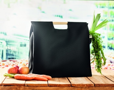 Logo trade promotional giveaways picture of: Organic shopping canvas bag