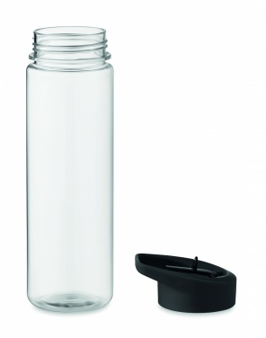 Logo trade advertising products image of: RPET bottle 650ml PP flip lid