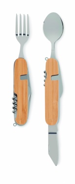 Logo trade advertising products image of: Multifunction cutlery set