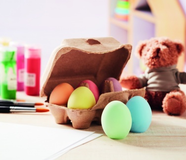 Logotrade advertising product picture of: 6 chalk eggs in box