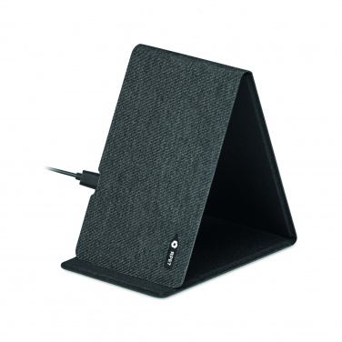 Logotrade promotional giveaway picture of: RPET wireless charger 15W
