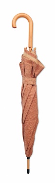 Logo trade advertising product photo of: 25 inch cork umbrella