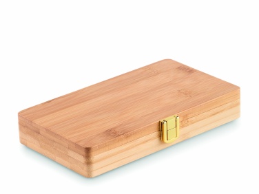 Logotrade advertising product image of: 21 pcs tool set in bamboo case