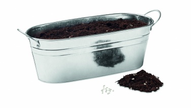 Logotrade promotional giveaways photo of: Zinc tub with 3 herbs seeds