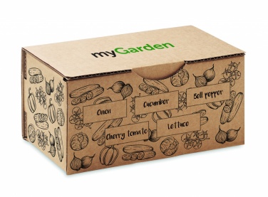 Logo trade promotional giveaways image of: Salad growing kit