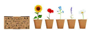 Logo trade business gift photo of: Flowers growing kit