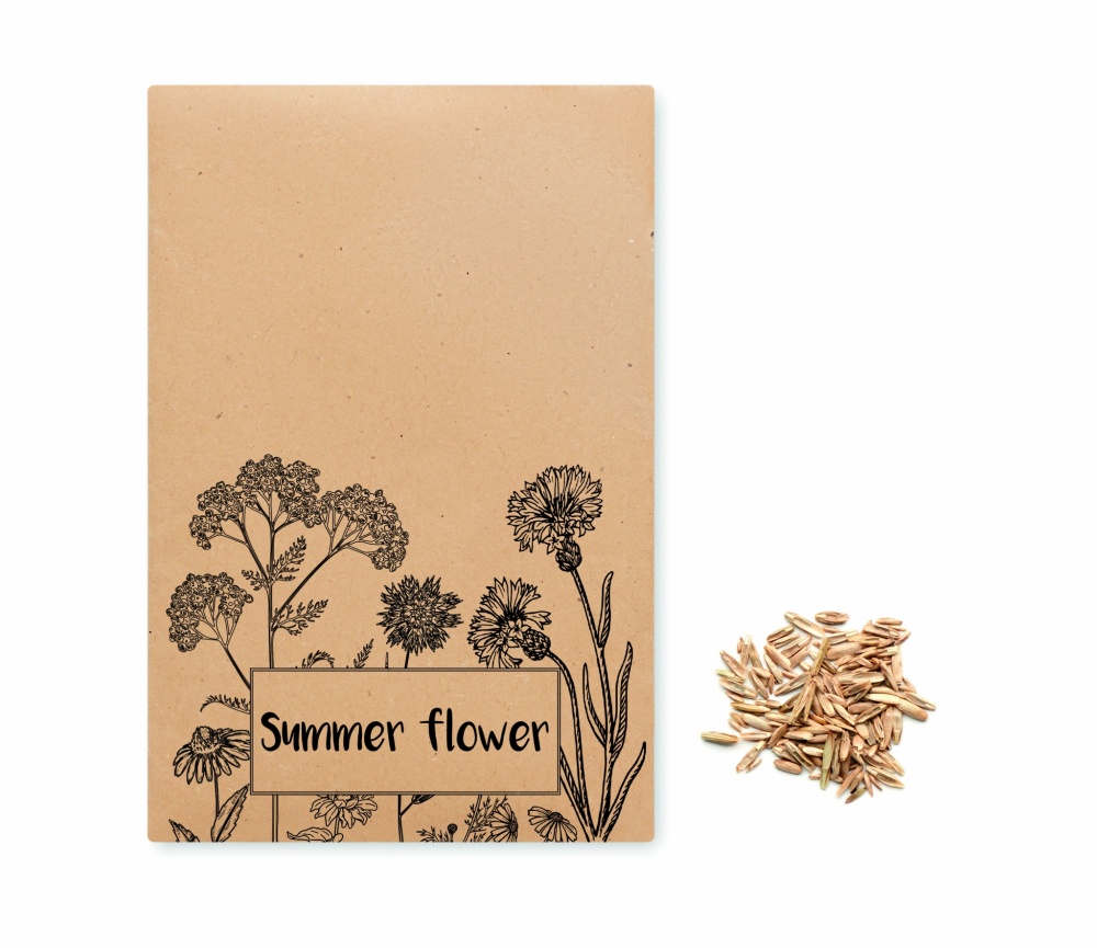 Logo trade promotional merchandise photo of: Flowers mix seeds in envelope