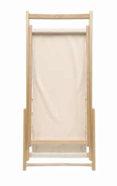 Logotrade advertising products photo of: Beach chair in wood