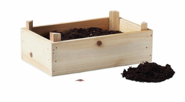 Logotrade advertising product picture of: Strawberry kit in wooden crate