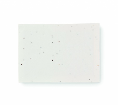 Logotrade promotional merchandise picture of: Seed paper sticky note pad