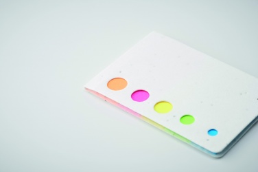 Logo trade promotional item photo of: Seed paper page markers pad
