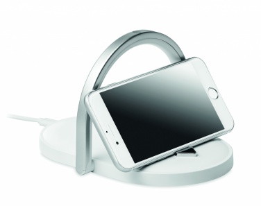 Logo trade promotional giveaways image of: Light and wireless charger 10W