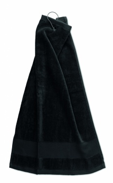 Logotrade promotional merchandise picture of: Cotton golf towel with hanger