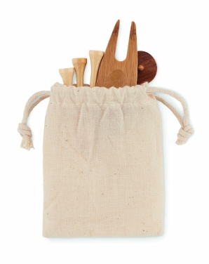 Logo trade business gift photo of: Golf accessories set in pouch
