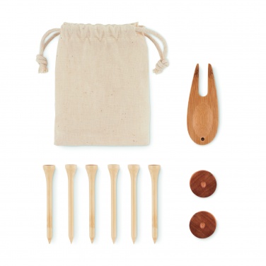 Logo trade corporate gifts picture of: Golf accessories set in pouch