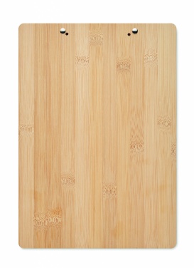 Logo trade corporate gifts picture of: A4 bamboo clipboard