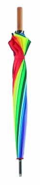 Logotrade promotional giveaways photo of: 27 inch rainbow umbrella