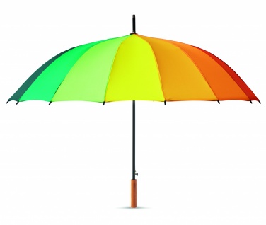 Logotrade promotional merchandise image of: 27 inch rainbow umbrella
