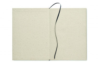 Logotrade promotional item image of: A5 grass notebook 80 lined