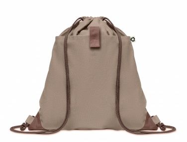 Logotrade business gift image of: Recycled cotton drawstring bag