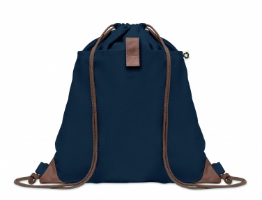 Logotrade business gift image of: Recycled cotton drawstring bag