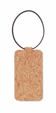 Logotrade promotional products photo of: Cork luggage tag