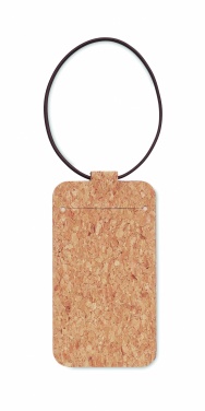 Logotrade advertising products photo of: Cork luggage tag