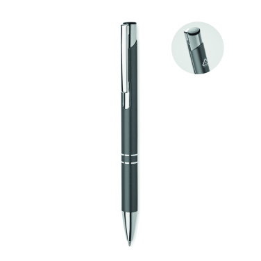 Logo trade business gifts image of: Recycled aluminium ball pen