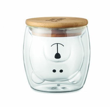 Logotrade promotional gift image of: Double wall borosilicate mug