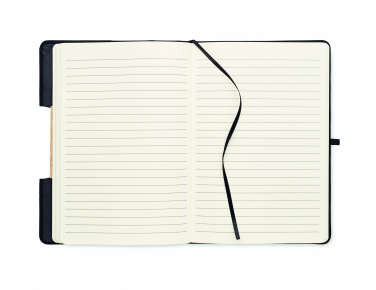 Logotrade promotional products photo of: A5 RPET notebook 80 lined