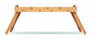 Logo trade promotional giveaway photo of: Foldable bamboo tray