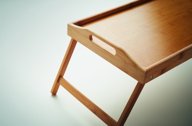 Logotrade promotional product image of: Foldable bamboo tray