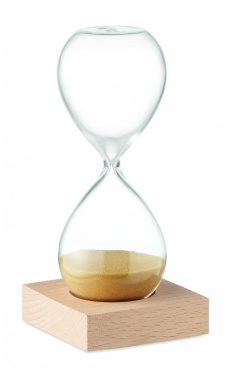 Logo trade promotional product photo of: 5 minute sand hourglass