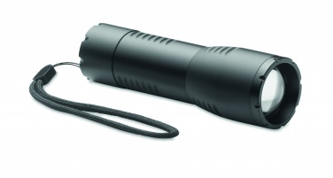 Logo trade business gifts image of: Small aluminium LED flashlight