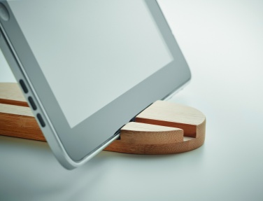 Logotrade promotional gift picture of: Bamboo tablet/smartphone stand
