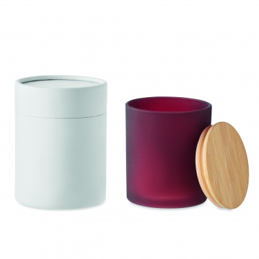 Logotrade corporate gift picture of: Plant based wax candle 280 gr