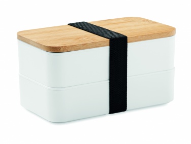 Logotrade advertising products photo of: Lunch box in PP and bamboo lid