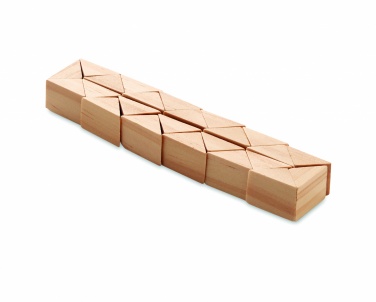 Logotrade promotional giveaway picture of: Wooden puzzle/brain teaser