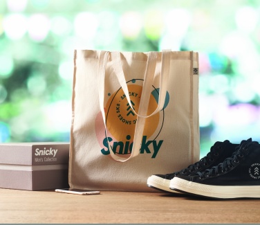 Logo trade advertising products picture of: Organic cotton shopping bag