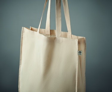 Logo trade promotional gifts picture of: Organic cotton shopping bag